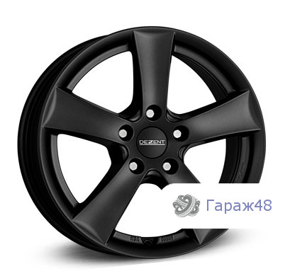 Dezent TX R16 / 6.5J PCD 5x114.3 ET 45 ЦО 60.1 Литые Черный матовый